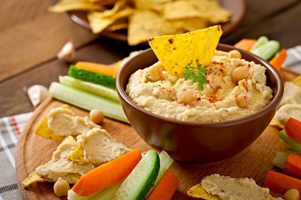 Hummus de garbanzos