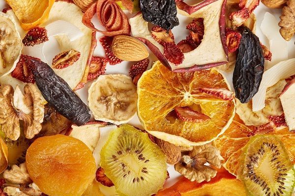 Frutas deshidratadas