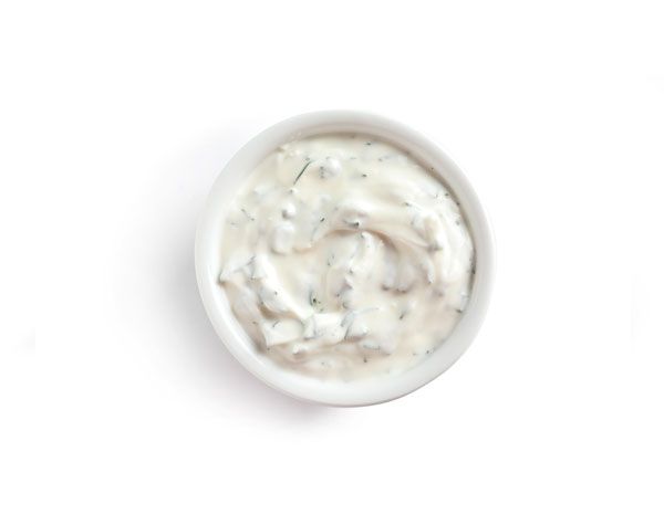 salsa de yogurt