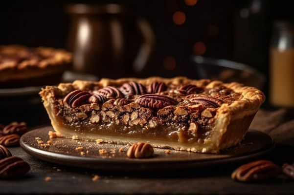 Tarta de nueces pecanas