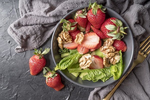 Ensalada con fresas
